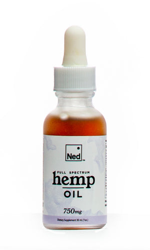 NED Full Spectrum Hemp Oil 750mg